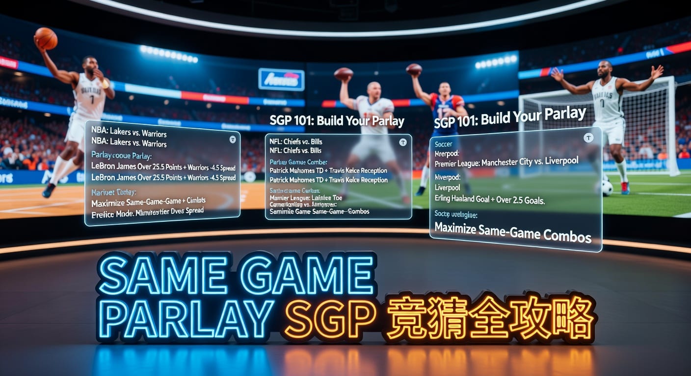 same game parlay SGP 实战解析：投注技巧与风控