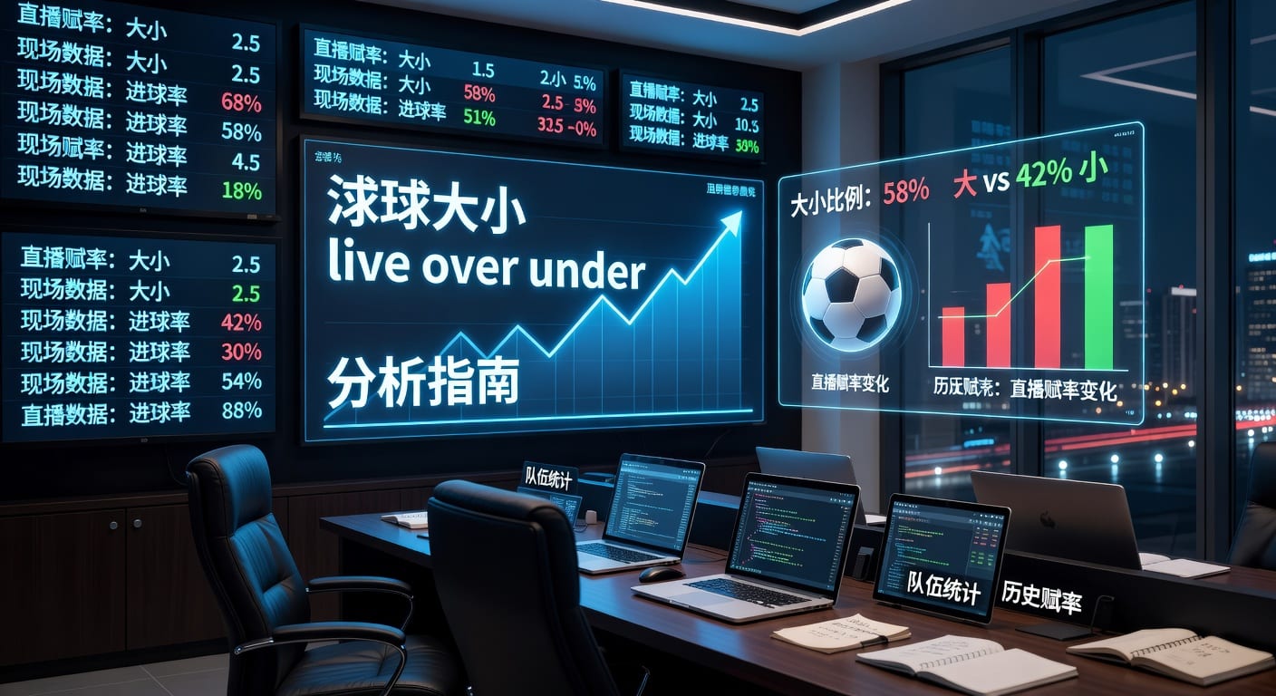 滚球大小 live over under：走地盘实战判断