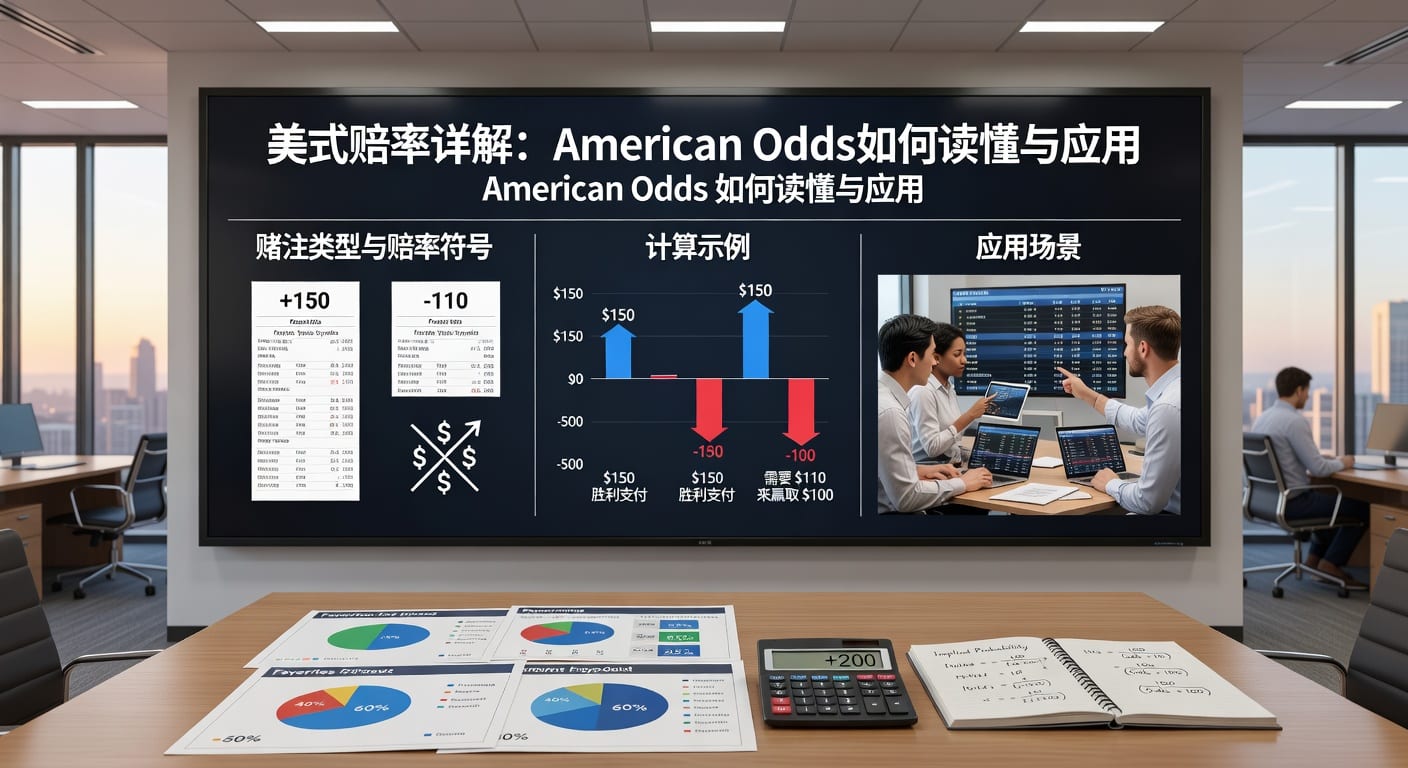 美式赔率 american odds 解析与换算