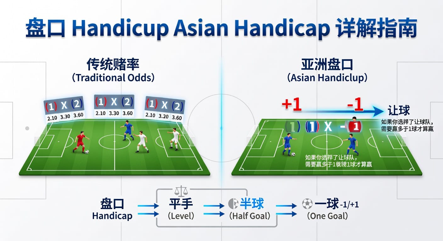 亚洲盘 Asian Handicap：读盘方法与实战判断
