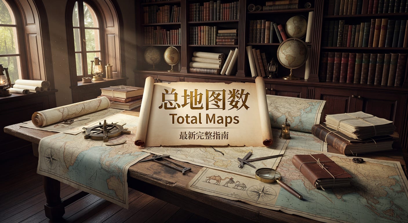 总地图数 Total Maps｜PM国际体育官网实战解读