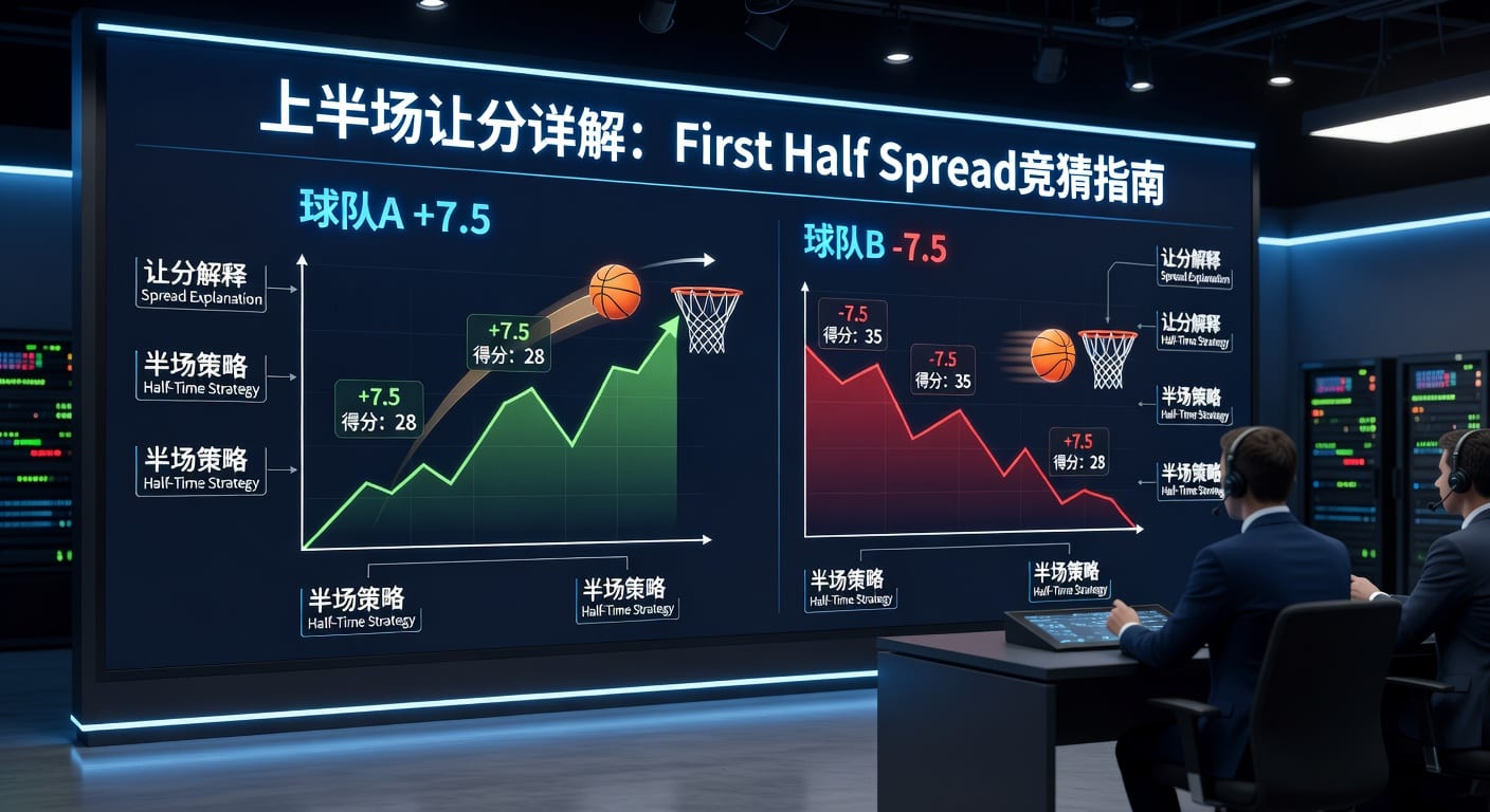 上半场让分 first half spread实战指南｜财神体育官网