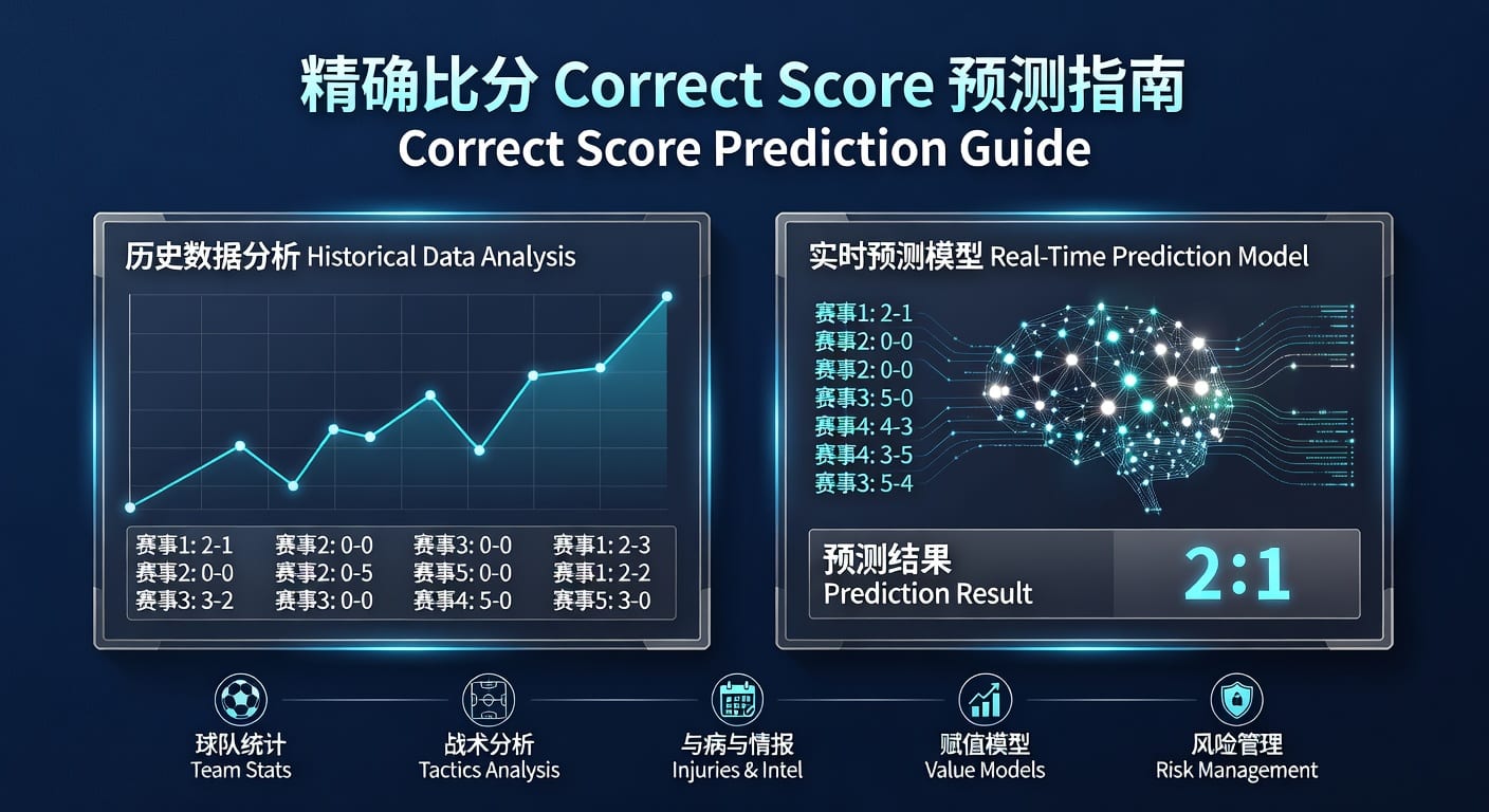 精确比分 correct score 实战判断框架